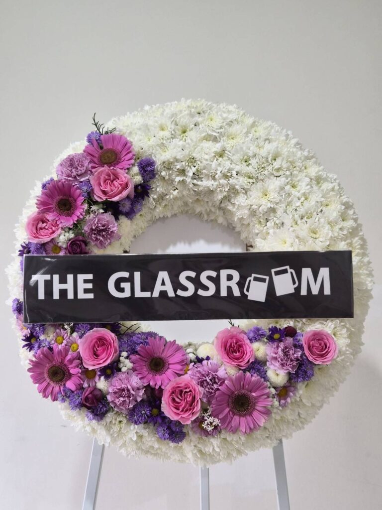 พวงหรีดโมเดิร์น #12