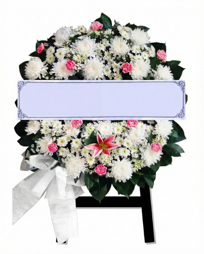 พวงหรีดมาตรฐาน #3