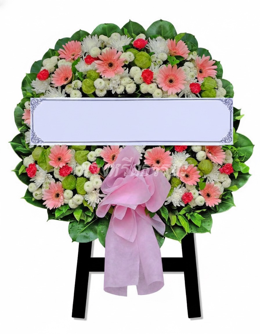 พวงหรีดมาตรฐาน #10